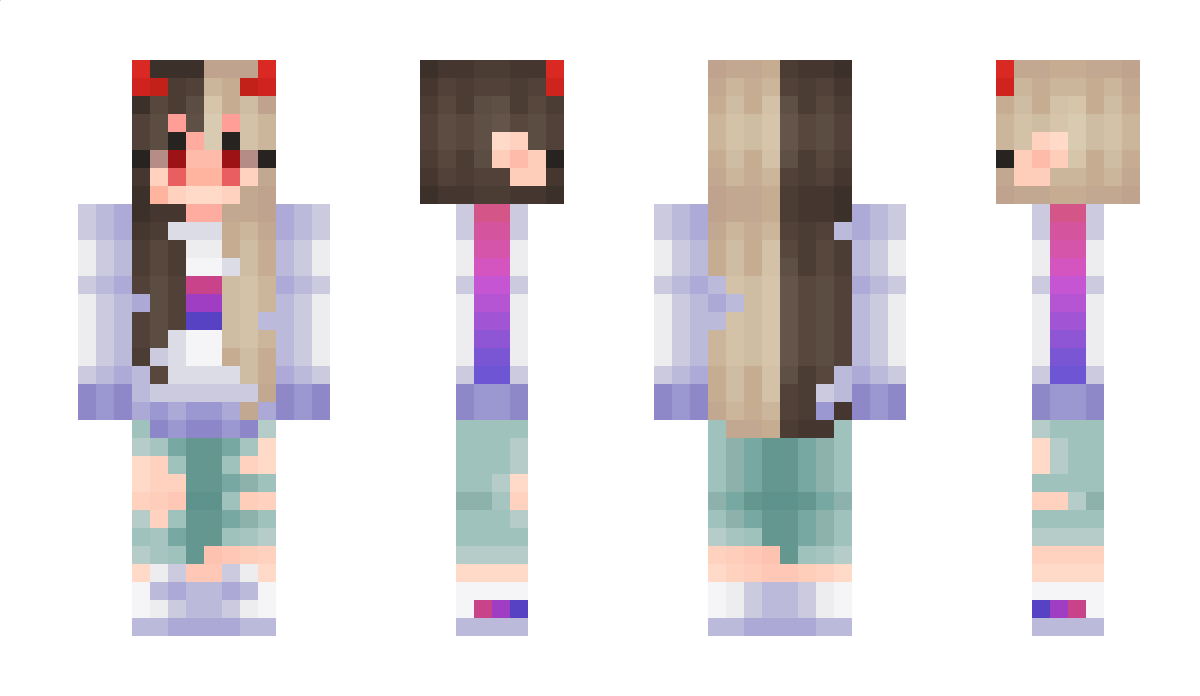 Sp1k3y_UwU Minecraft Skin