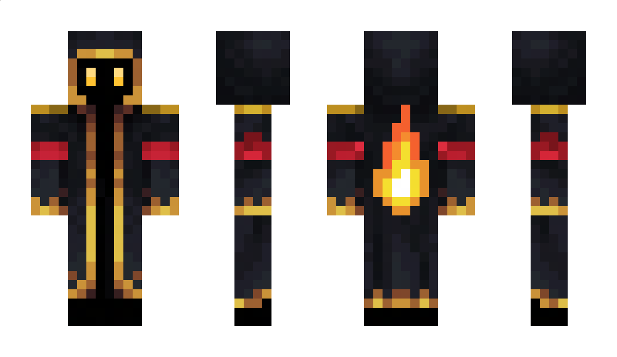 GoldEmberMage Minecraft Skin