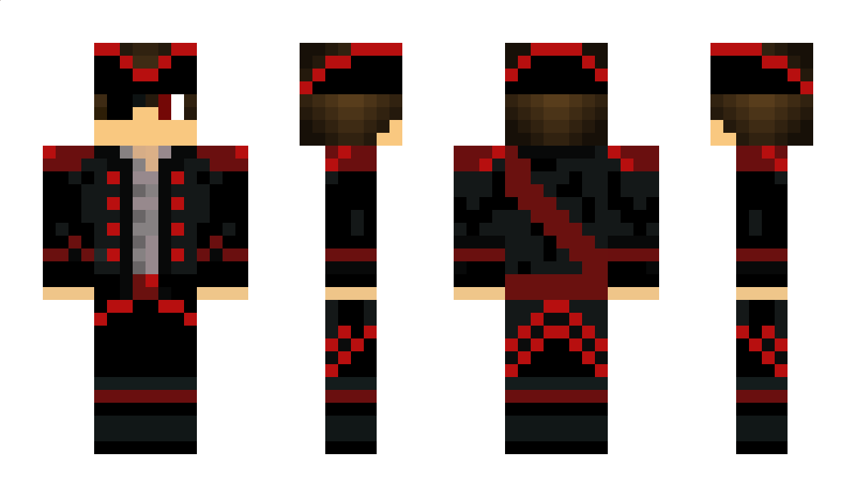 RedRapter Minecraft Skin