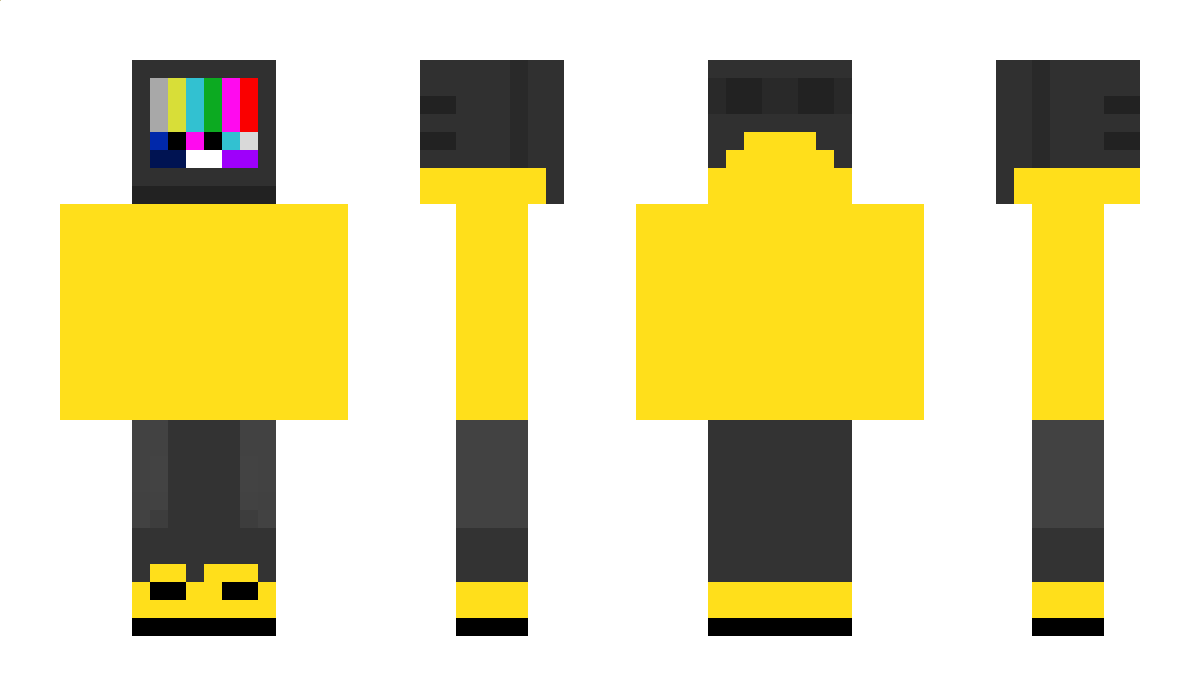 televisoin Minecraft Skin