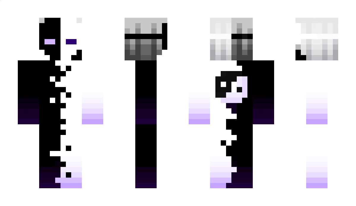 WhiteBlack_Ace Minecraft Skin