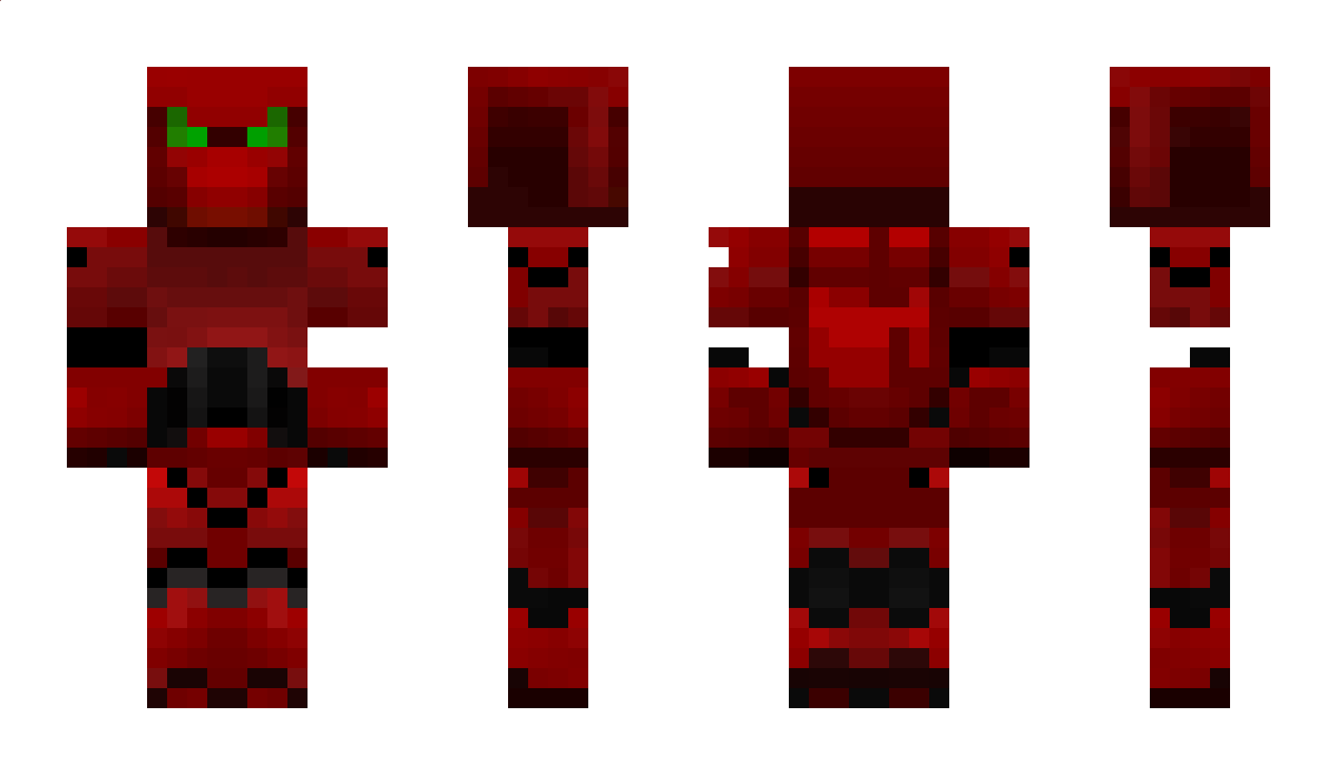 CrimsonCrow Minecraft Skin