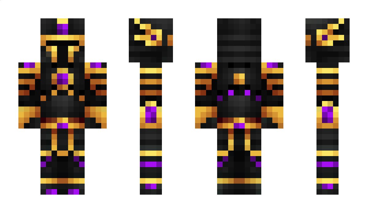 GoldObsidian Minecraft Skin