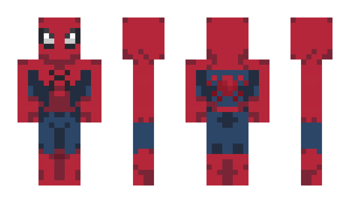 _SpiderMan_ Minecraft Skin