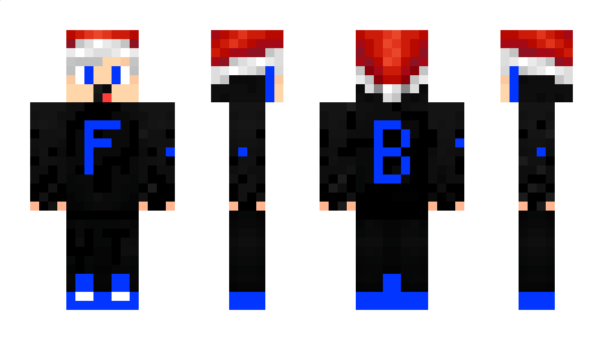 iiBLACK_FOXYT Minecraft Skin