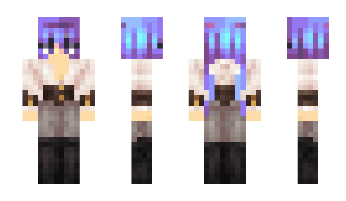 Aquablue12 Minecraft Skin