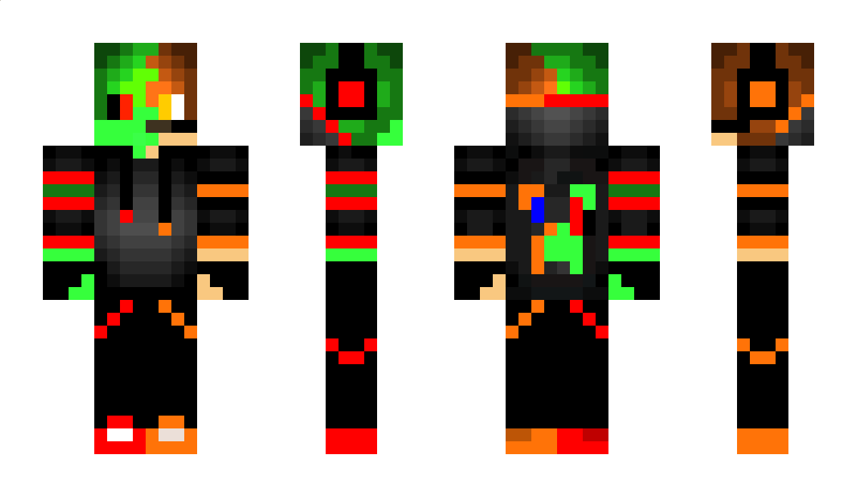 HalfZombie Minecraft Skin