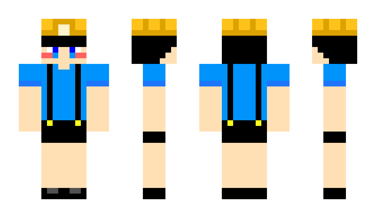 BlueDice Minecraft Skin