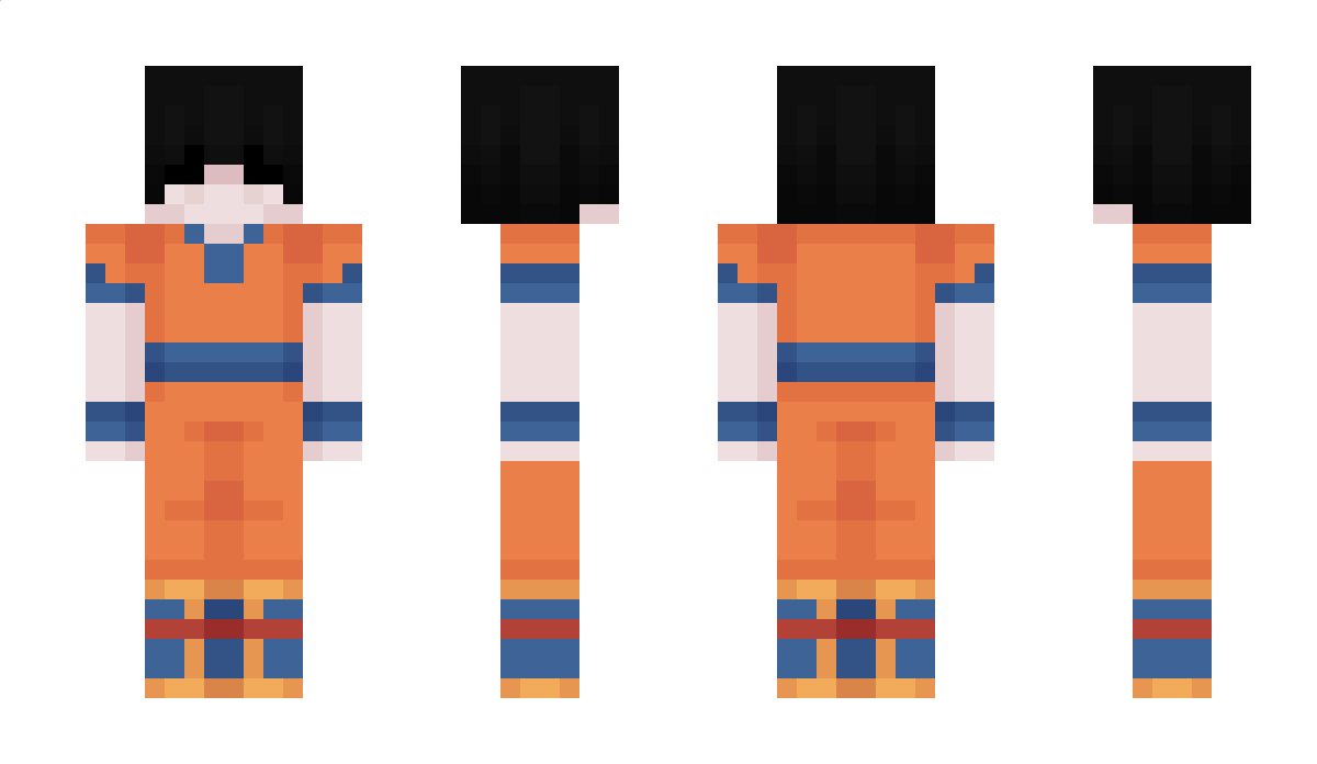 SonGoku Minecraft Skin