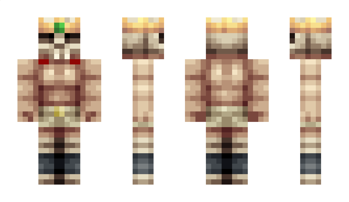 Boned Minecraft Skin