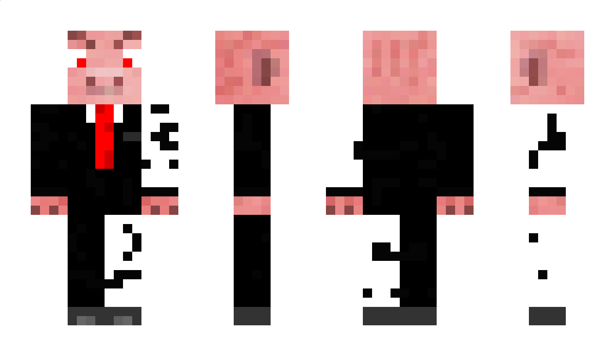 suit_pig Minecraft Skin