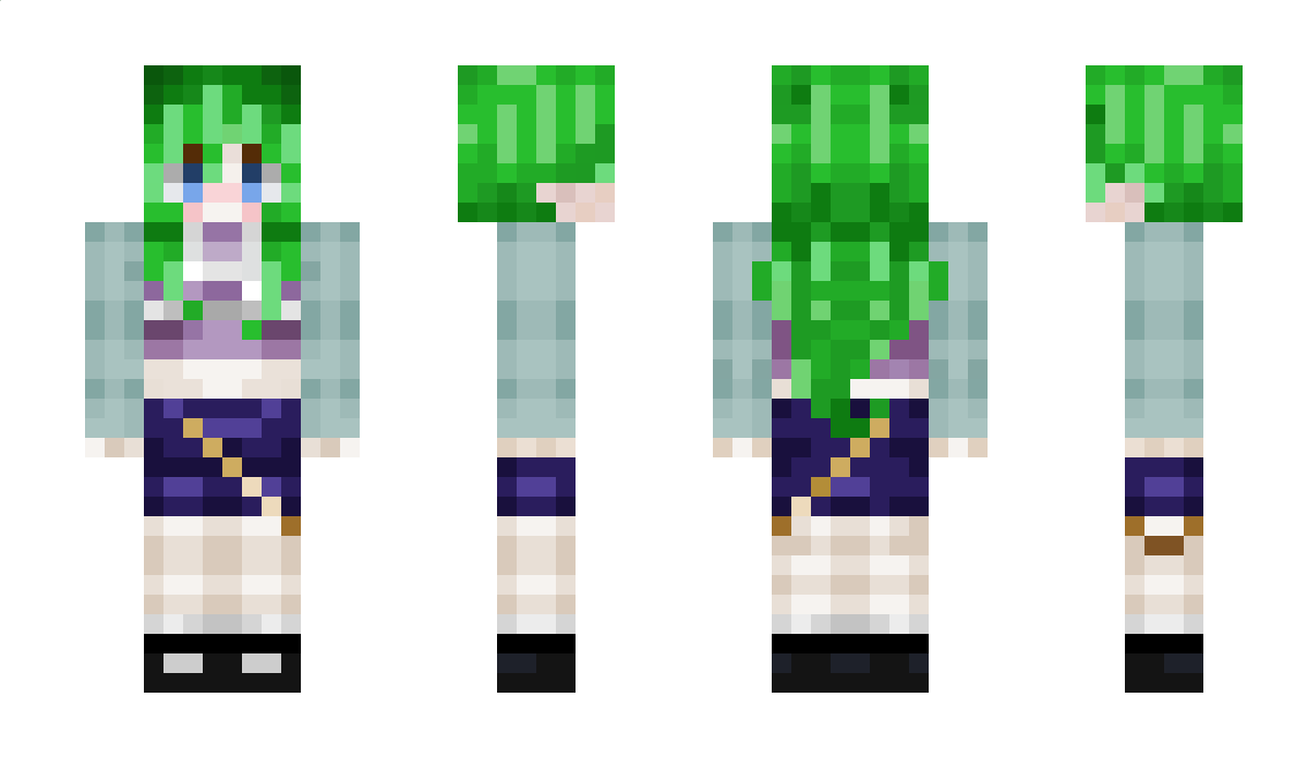 MidoriKyuu Minecraft Skin