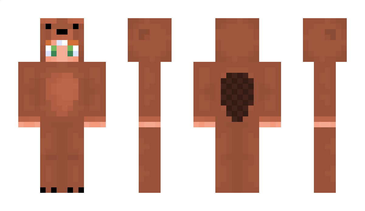 BeaverZilla Minecraft Skin