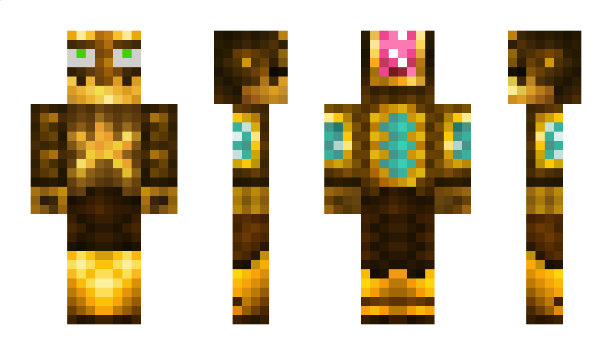 splated Minecraft Skin