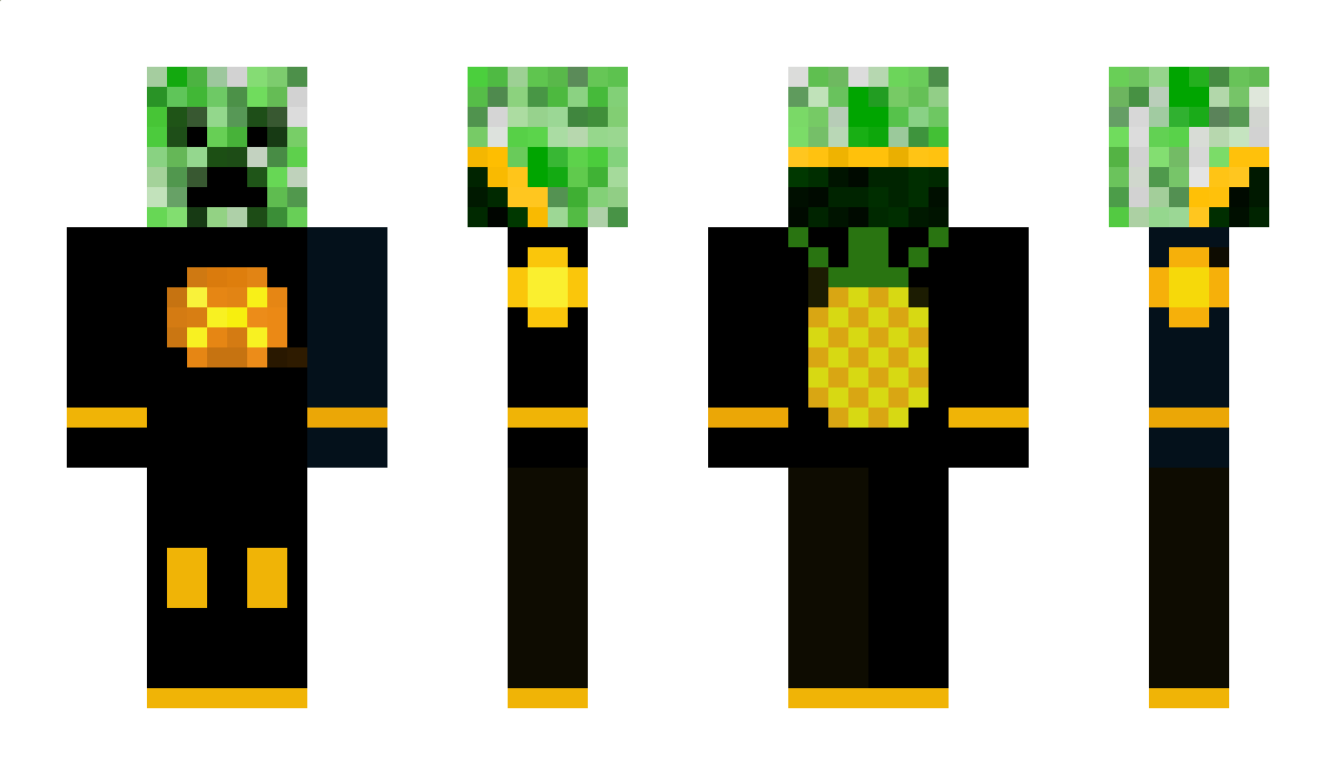 PineappleDude18 Minecraft Skin