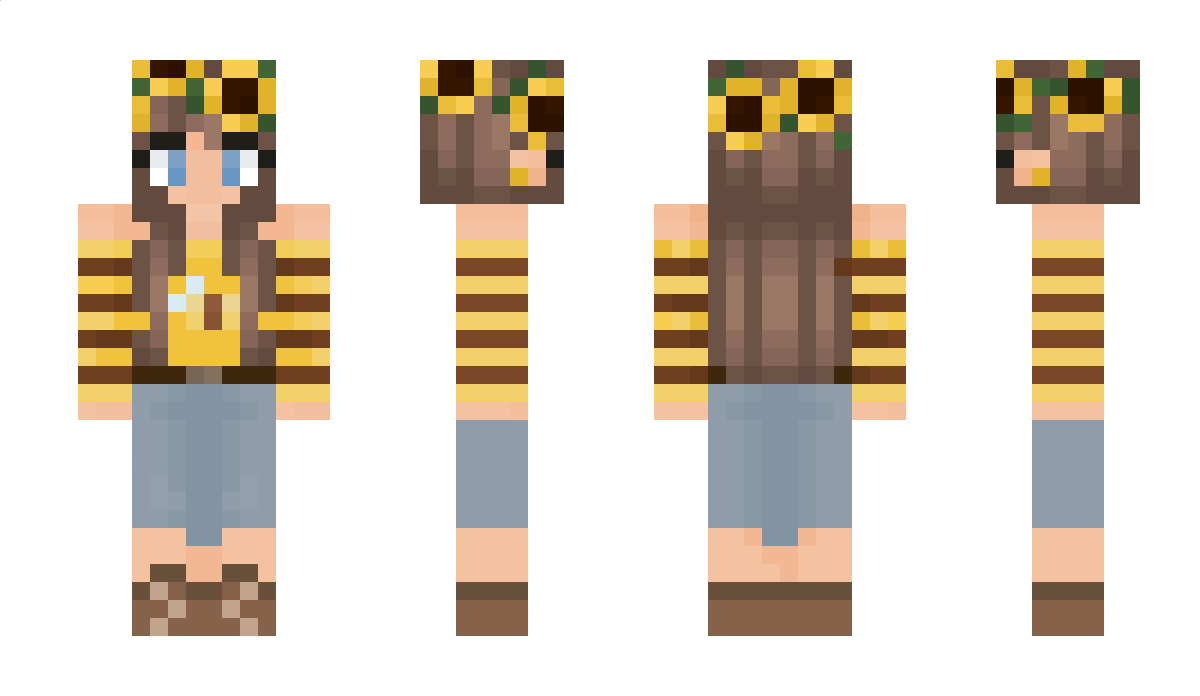 SunflowerSam001 Minecraft Skin