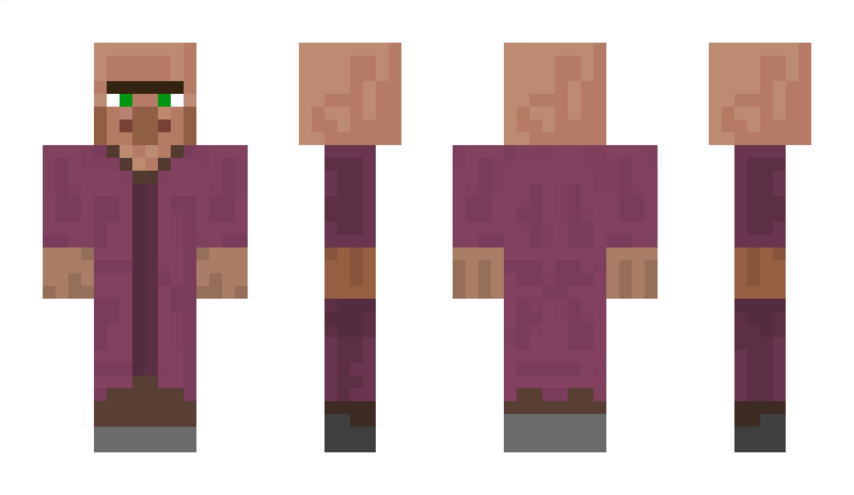 Villageois Minecraft Skin