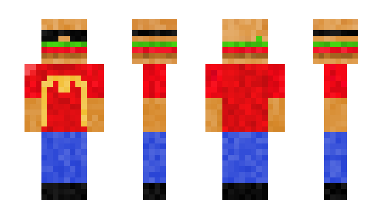 mcbugertown Minecraft Skin