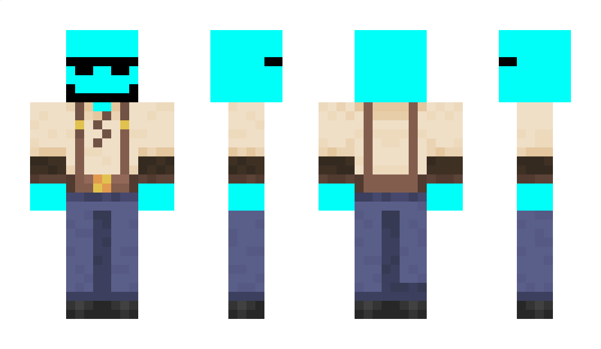 __Half__ Minecraft Skin