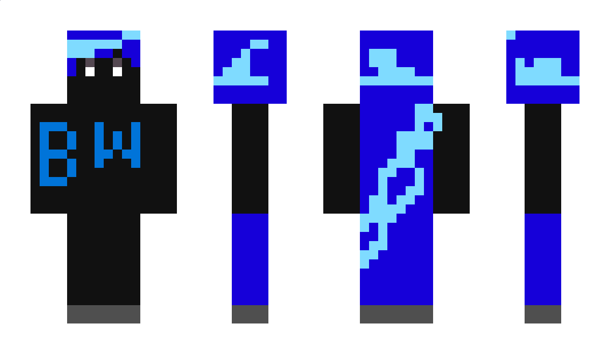 BlueWitherr Minecraft Skin