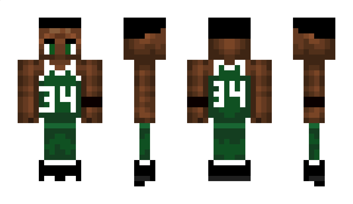 Antetokounmpo Minecraft Skin