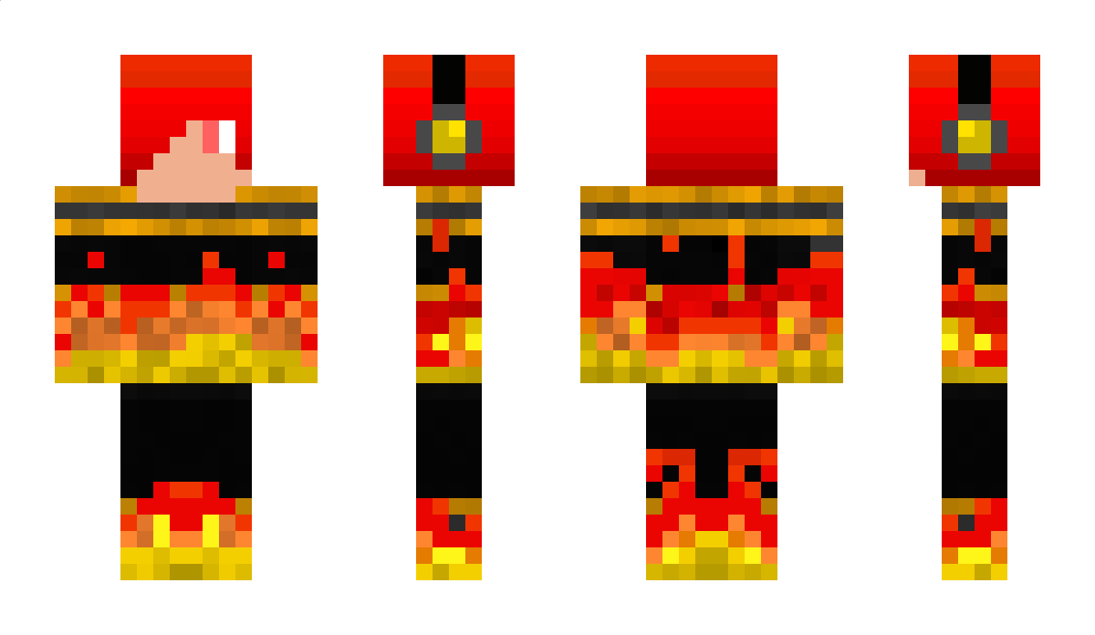 FlameBullets Minecraft Skin