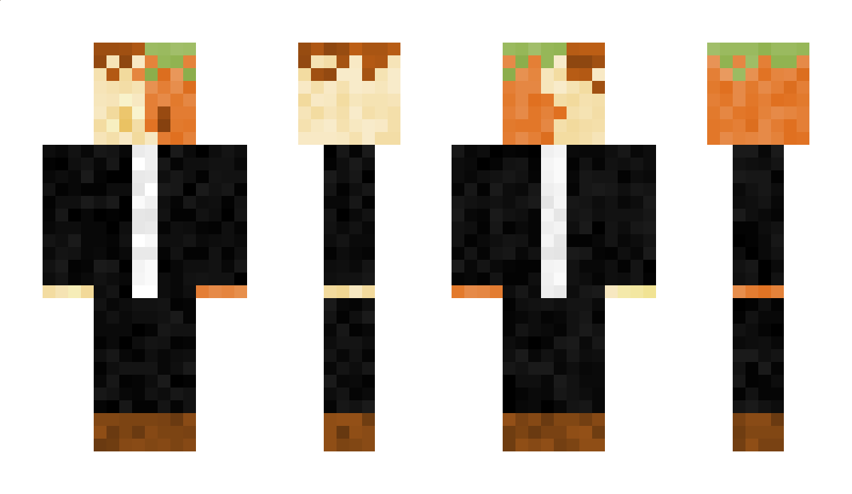 Carrotified Minecraft Skin