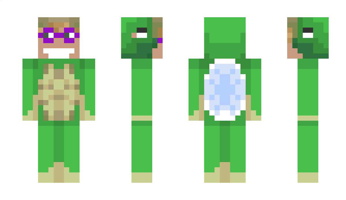 TurtleManPurple Minecraft Skin