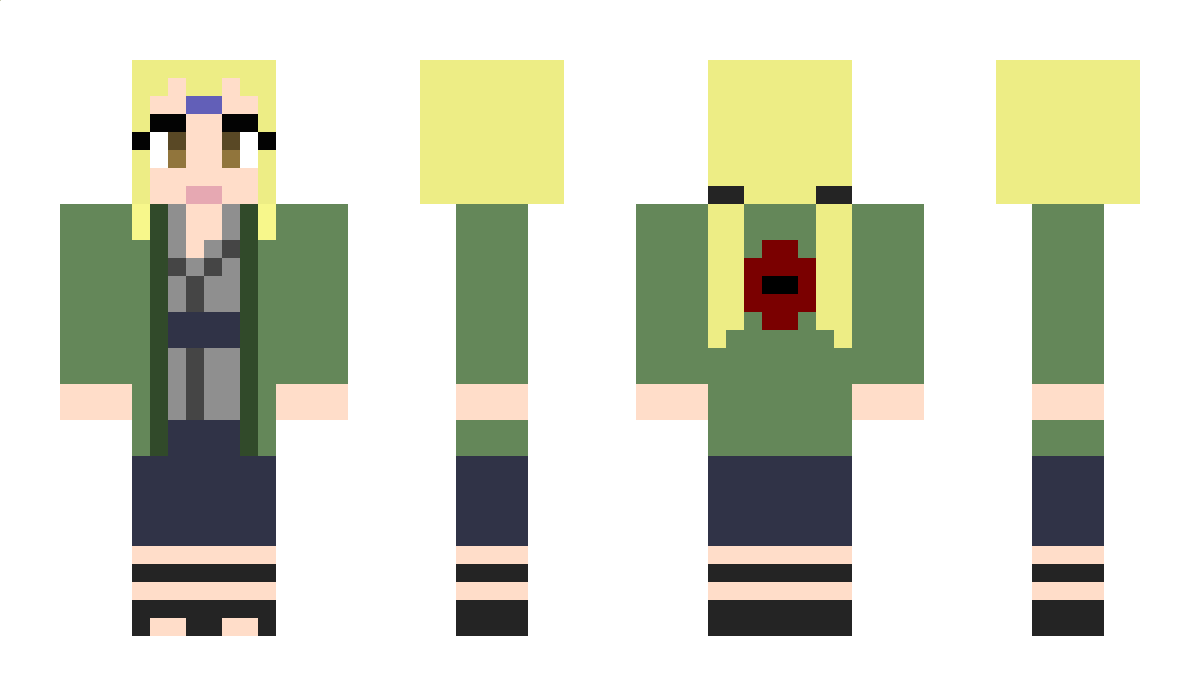 Tsunade Minecraft Skin