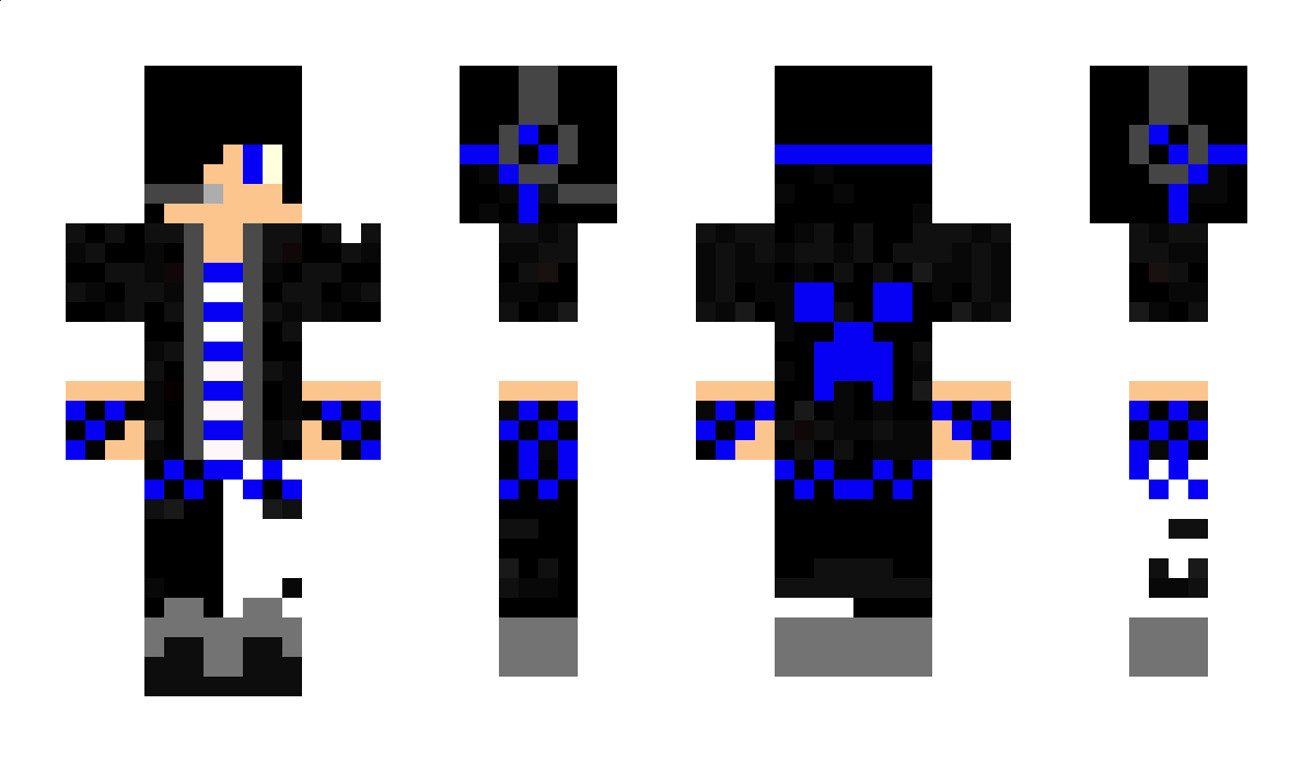 OnlyBlue Minecraft Skin