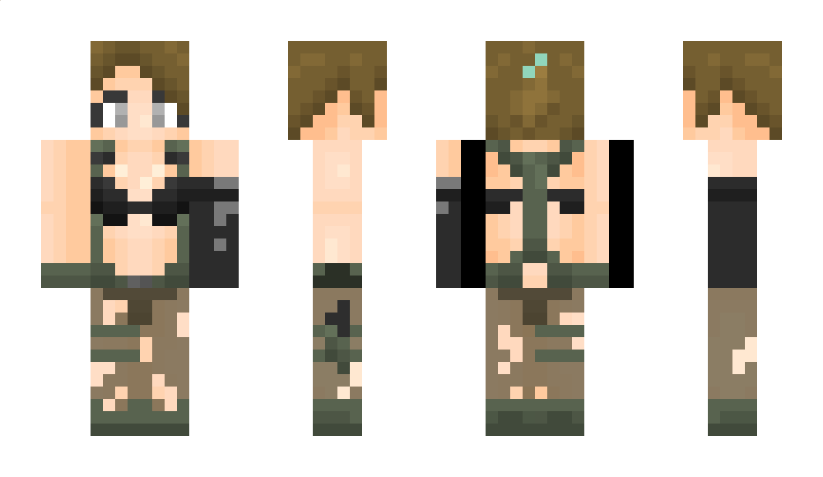 Quiet_MGSV Minecraft Skin