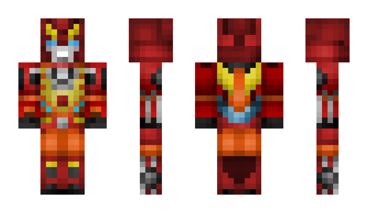 RodimusPrime Minecraft Skin