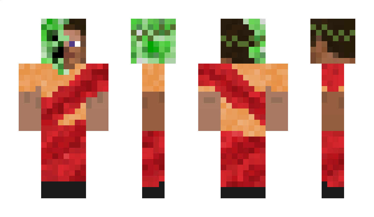 MrCreep6457 Minecraft Skin