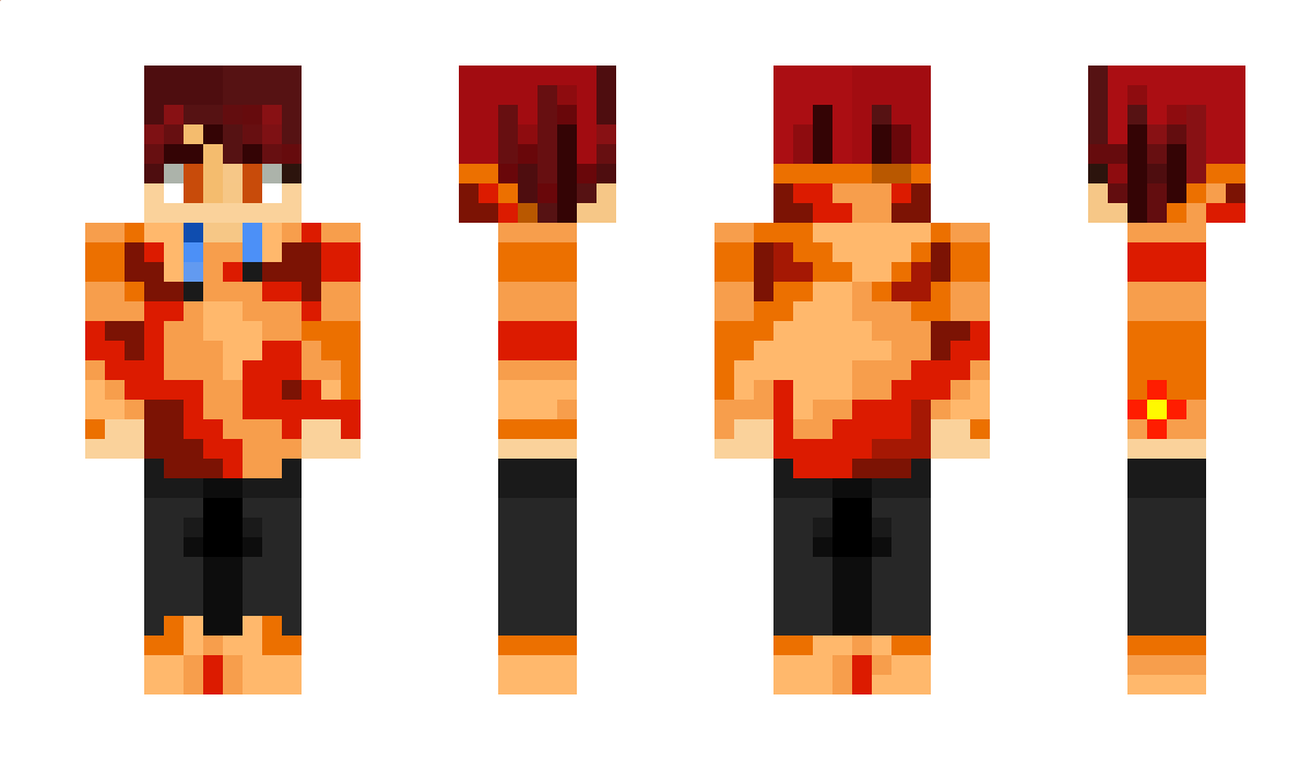 laviOnFire Minecraft Skin