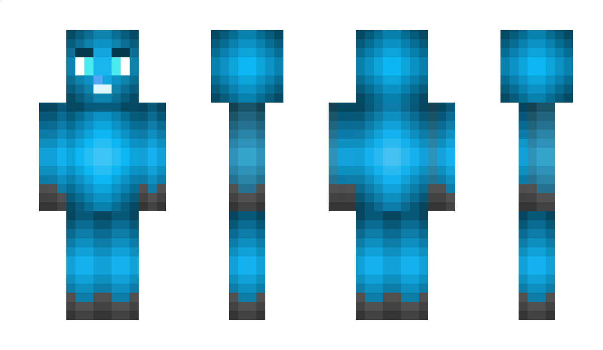 BlueMann Minecraft Skin