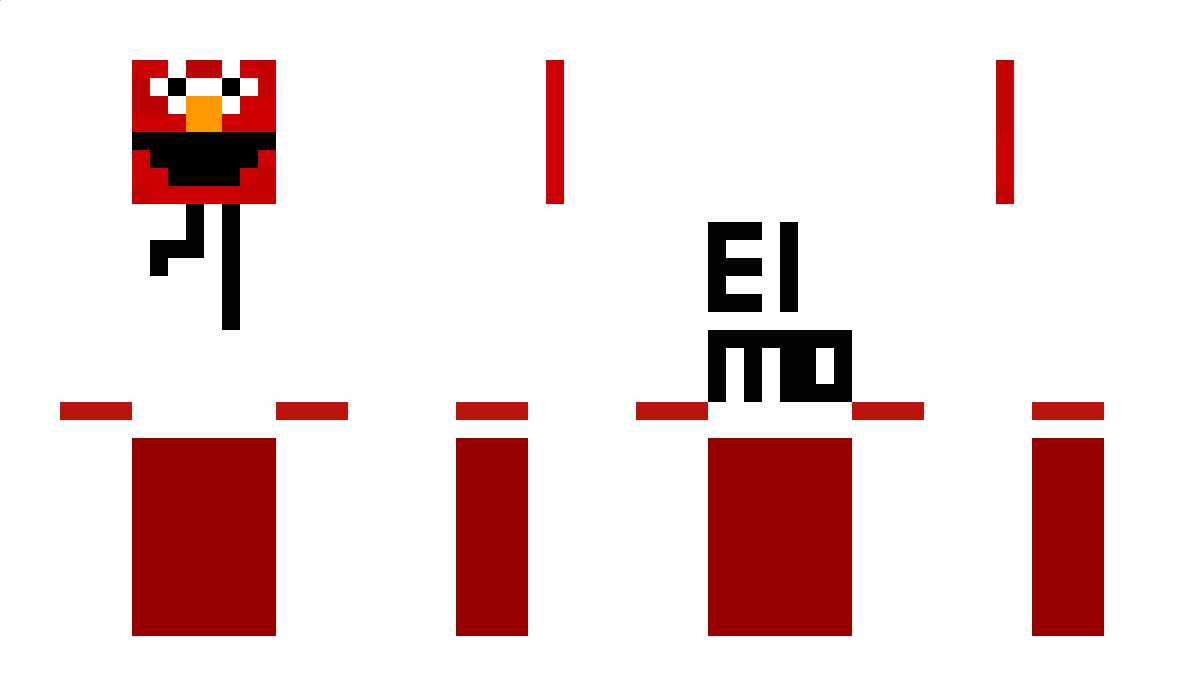 Elmo100 Minecraft Skin