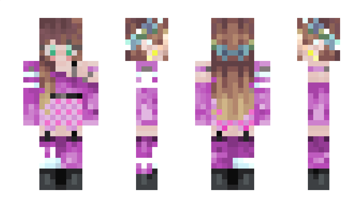 CraftWithAbbie Minecraft Skin