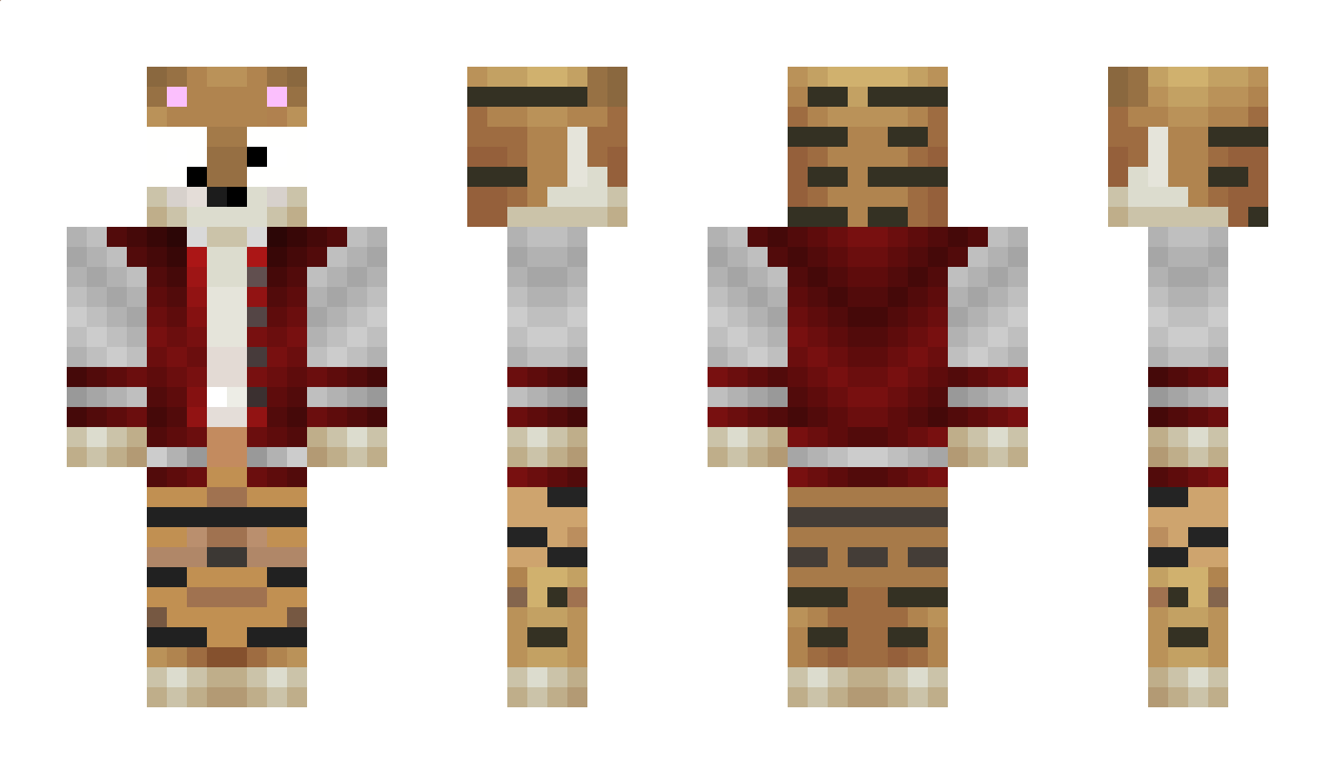 Kravatte Minecraft Skin