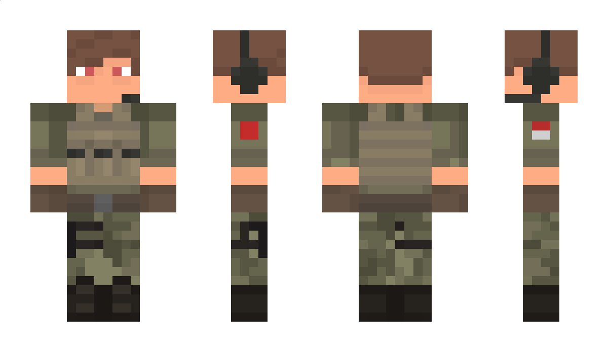 ItsMrCommando Minecraft Skin