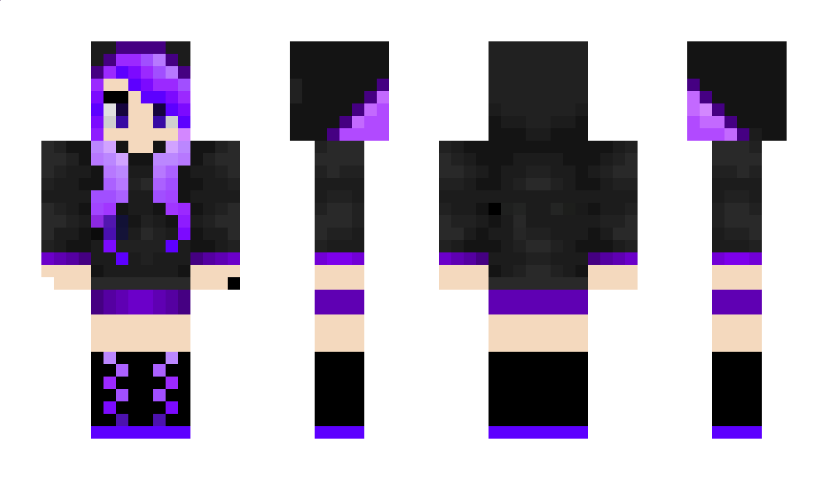 BluePurple Minecraft Skin