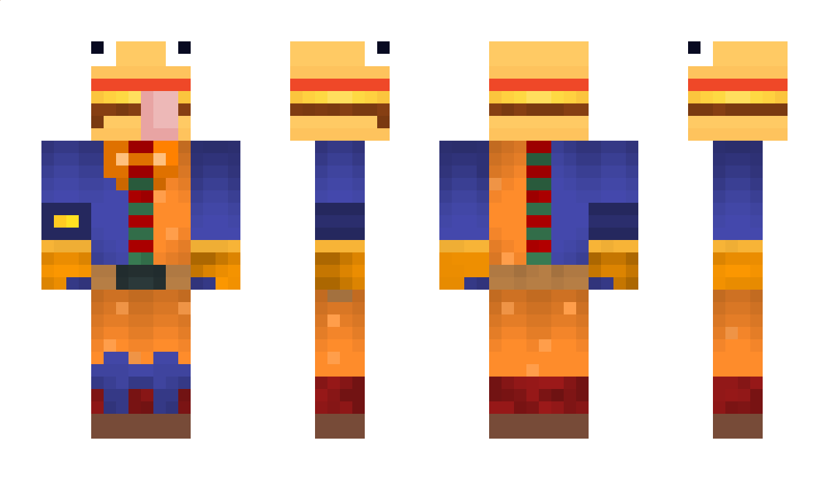 burgeriscool Minecraft Skin