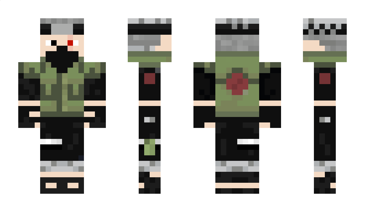 Kakashiii Minecraft Skin