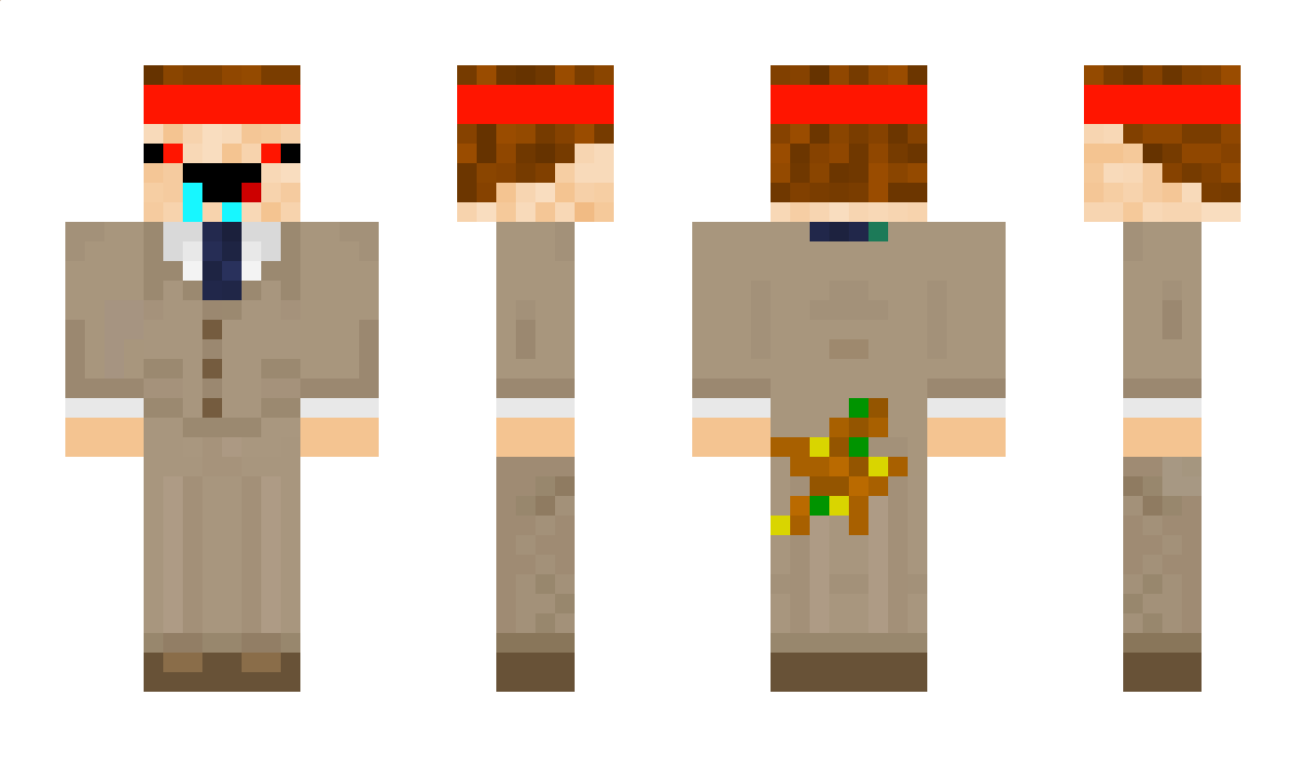 SkidStained Minecraft Skin