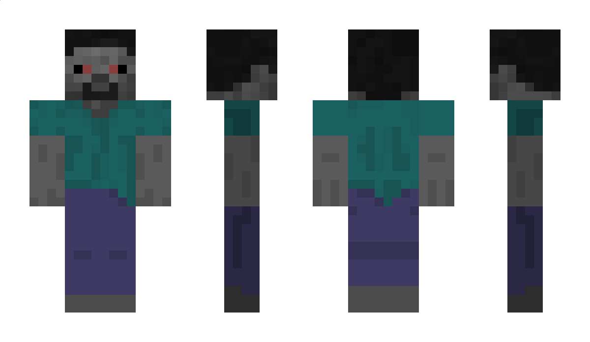 SteveAI Minecraft Skin