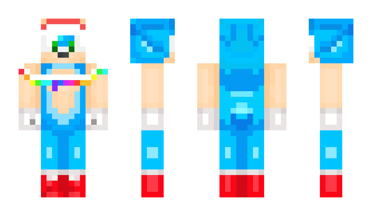 Classic_Sonic Minecraft Skin