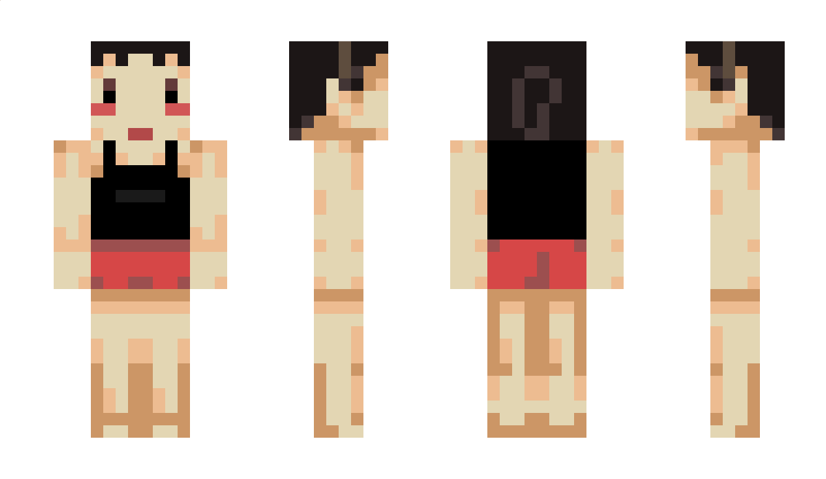 pinkpants Minecraft Skin