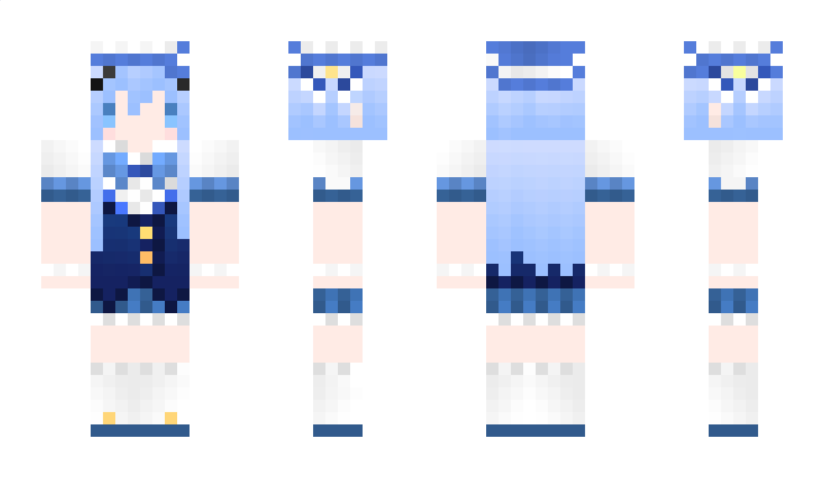 Nagisa_TOTO Minecraft Skin