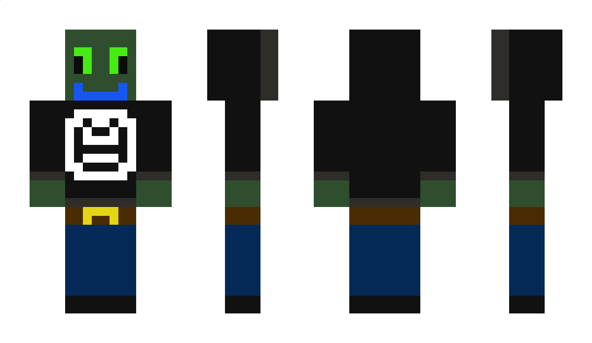 maskinpistol Minecraft Skin