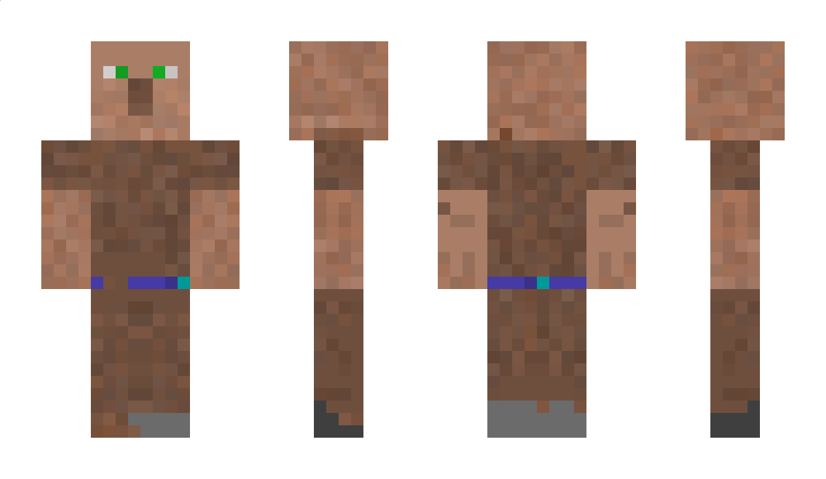 VillagerMan Minecraft Skin