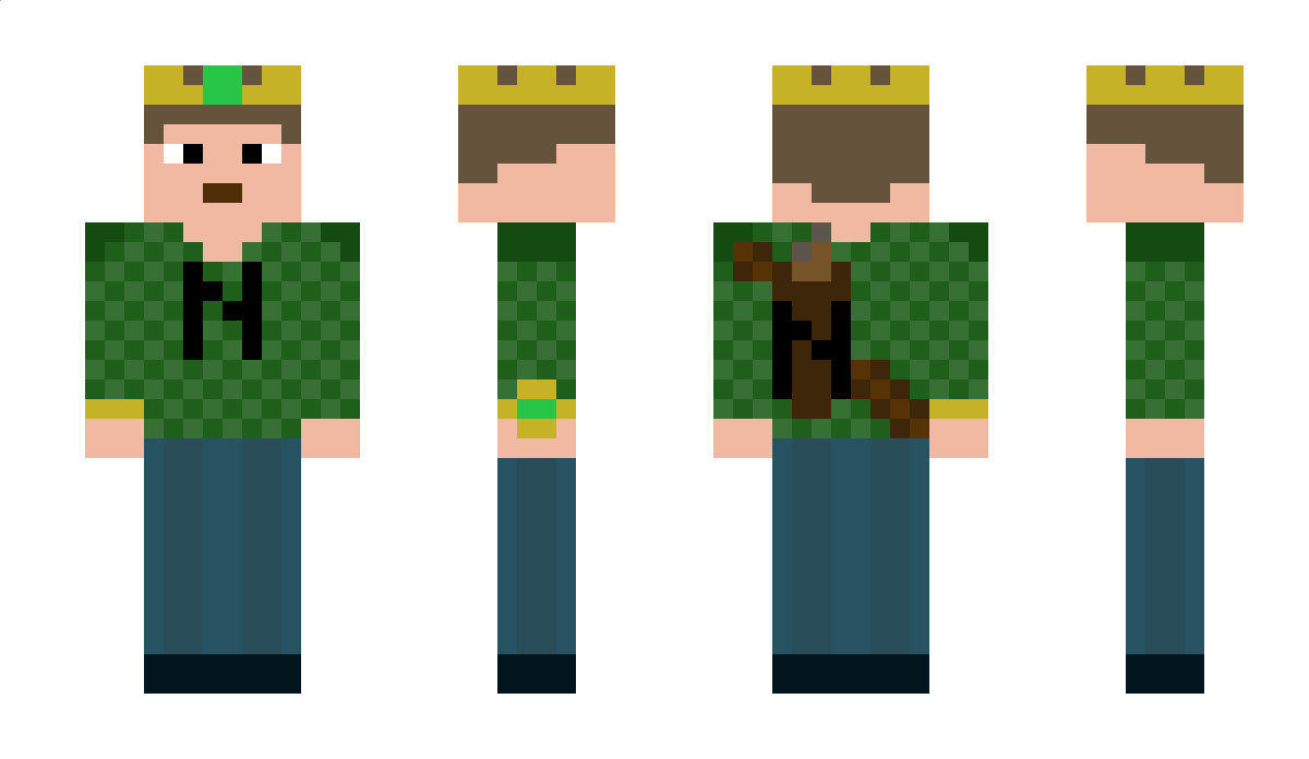 Natuurbouwer Minecraft Skin